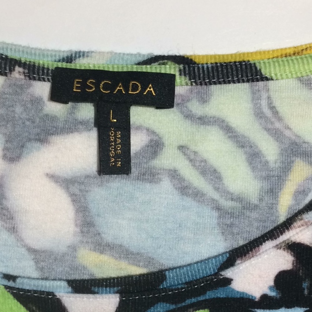 Authentic Escada Multi Color Top. - image 4